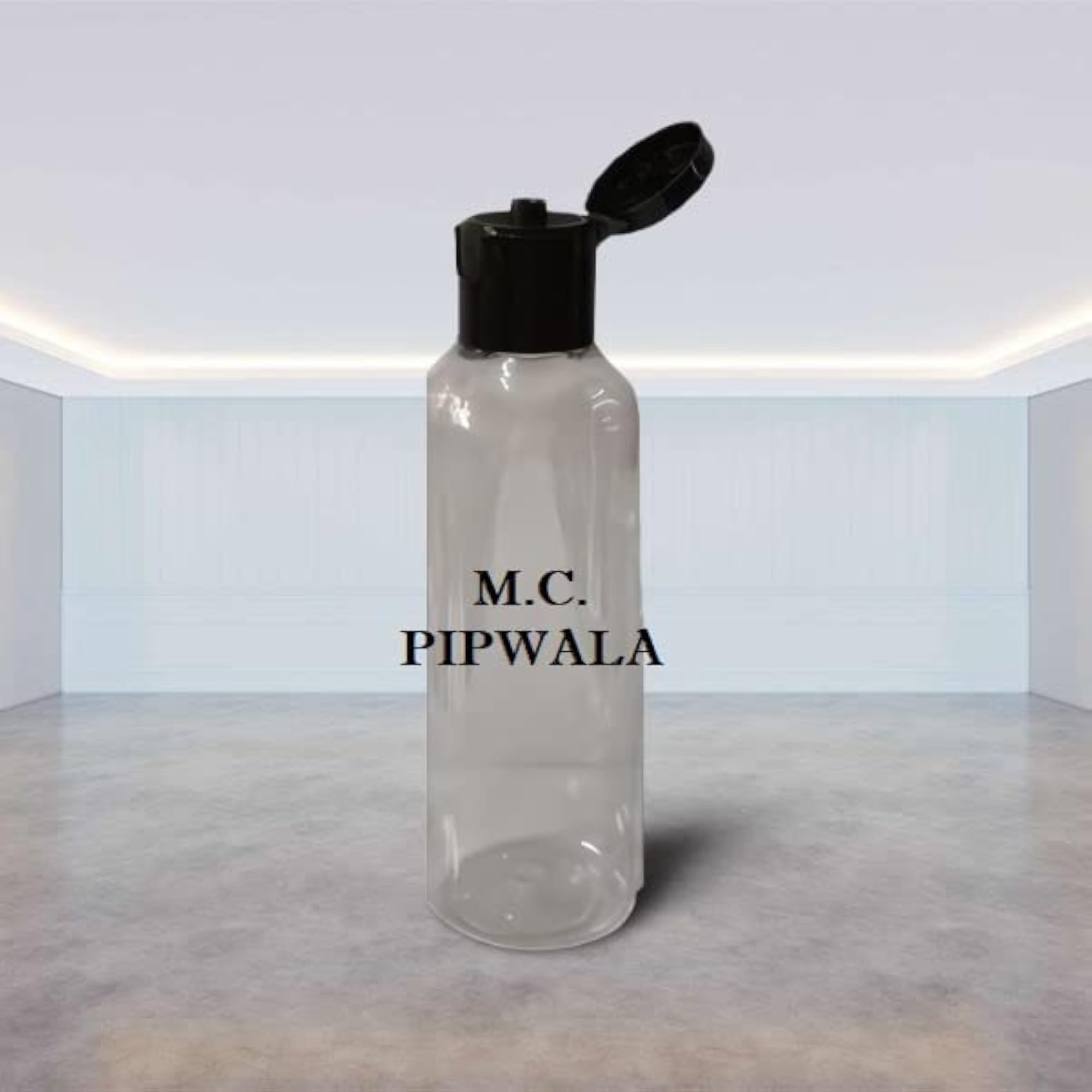 100ml Clear Round Plastic Bottles for Travel